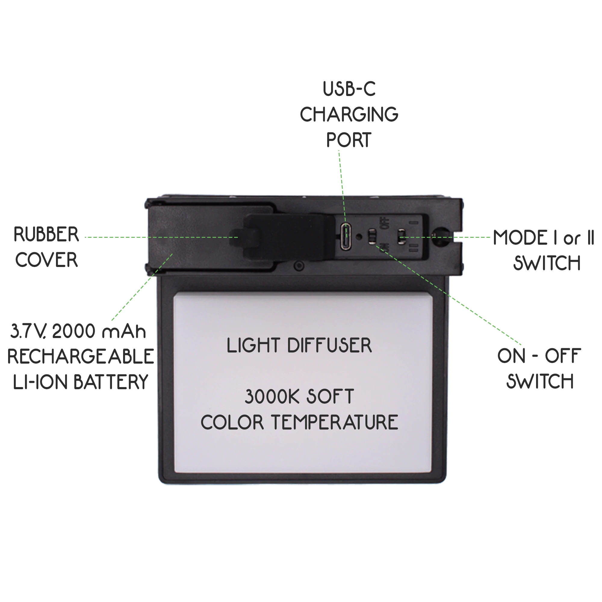 VerLuce solar pathway lights replaceable heads