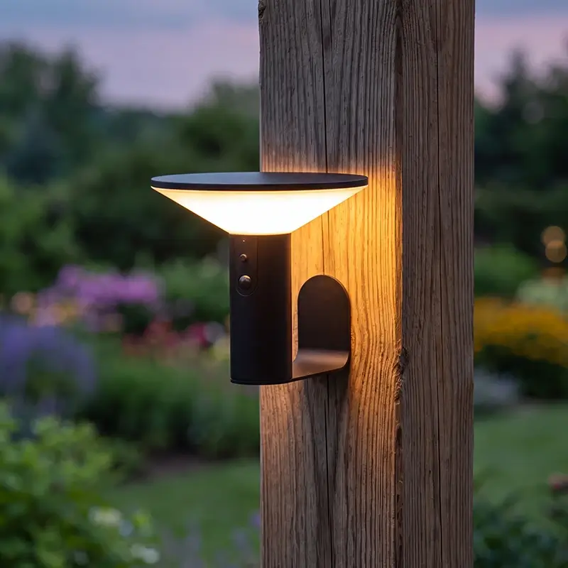 solar post lights solar fence lights