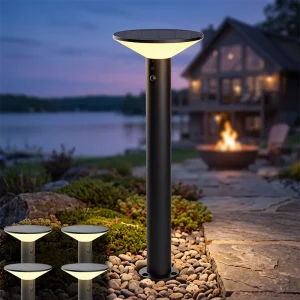 VerLuce Solar Pathway Lights Victorian Series 4pk Main Image