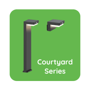 verluce solar landscape lights- courtyard series