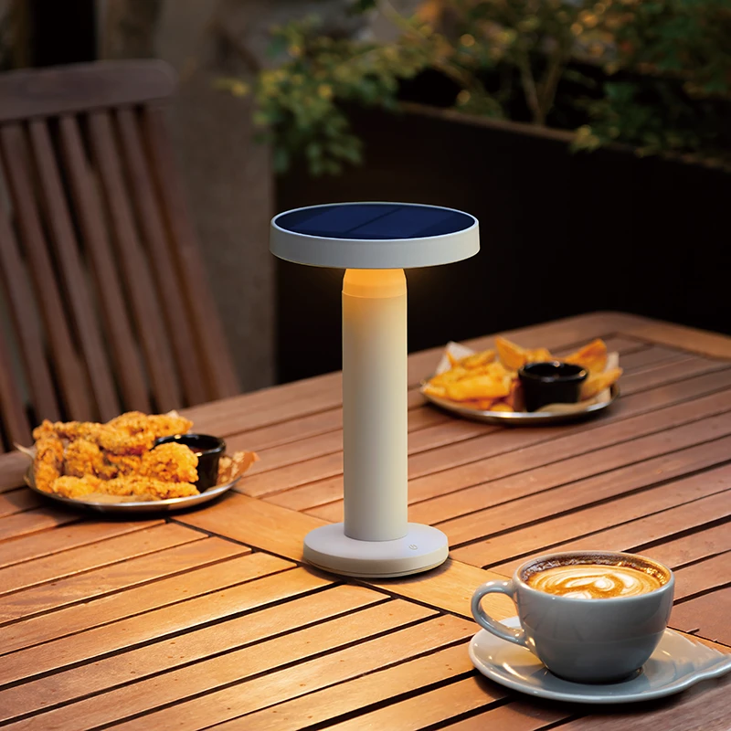 VerLuce Barn Series solar table lamp