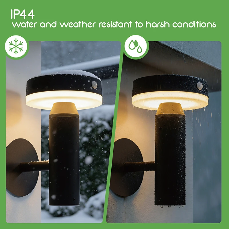 VerLuce Barn Series Solar Wall Lights - Outdoor solar lights - IP44 weather resistant