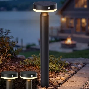VerLuce Solar Landscape Lights Barn Series - 2pk Main Image Close Up