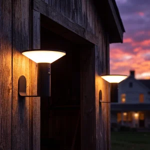 Solar shed lights