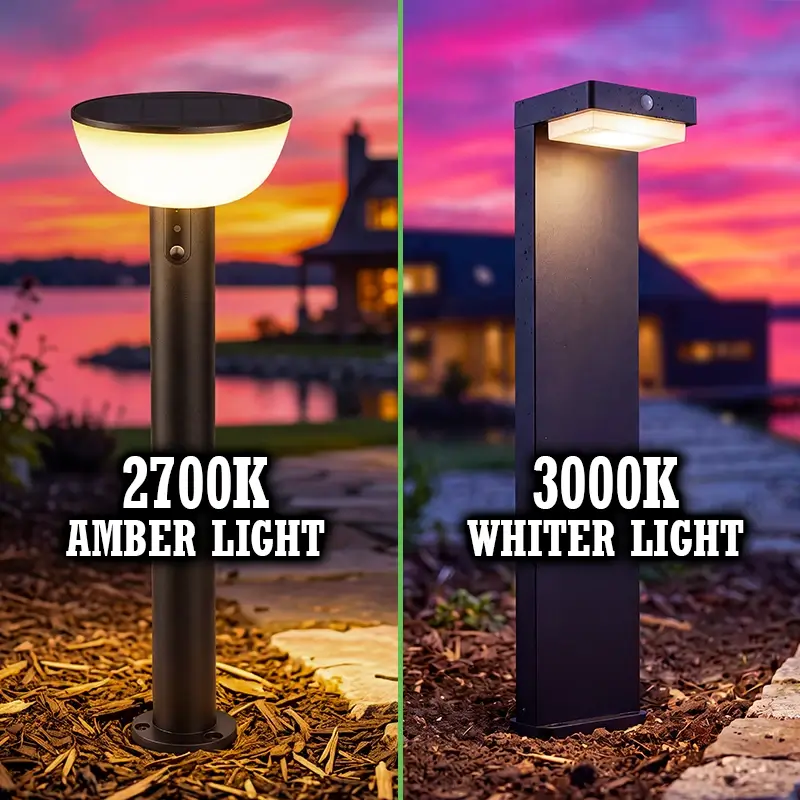 2700k vs 3000k outdoor lighting