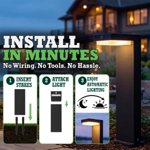 solar walkway lights 